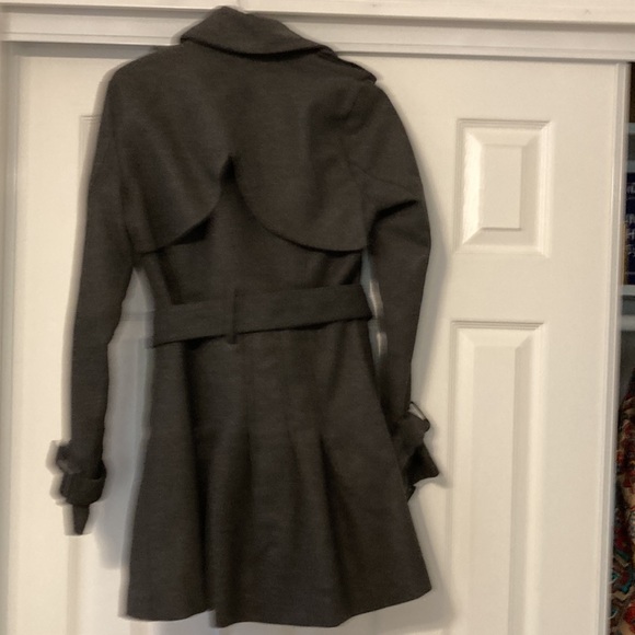 Gray Winter Peacoat. Size Medium. Double breasted. - Picture 2 of 3